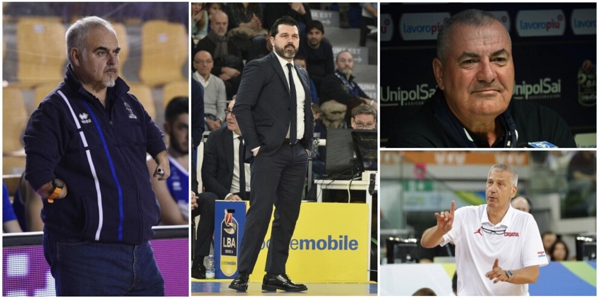 Serie A, i cambi in panchina: da Repesa a Ciani, incognita Sassari