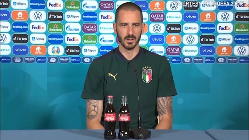 Bonucci: "L'Inghilterra mi ha impressionato"
