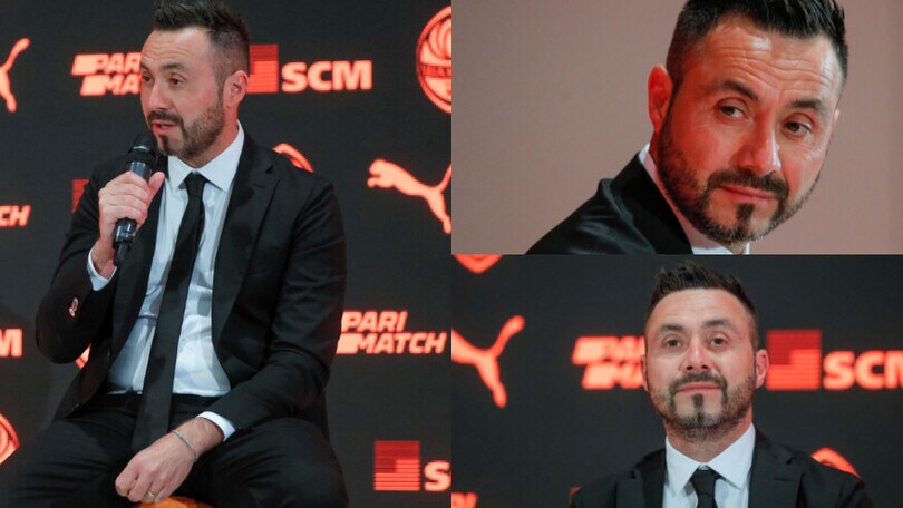 De Zerbi, prima conferenza stampa da allenatore dello Shakhtar