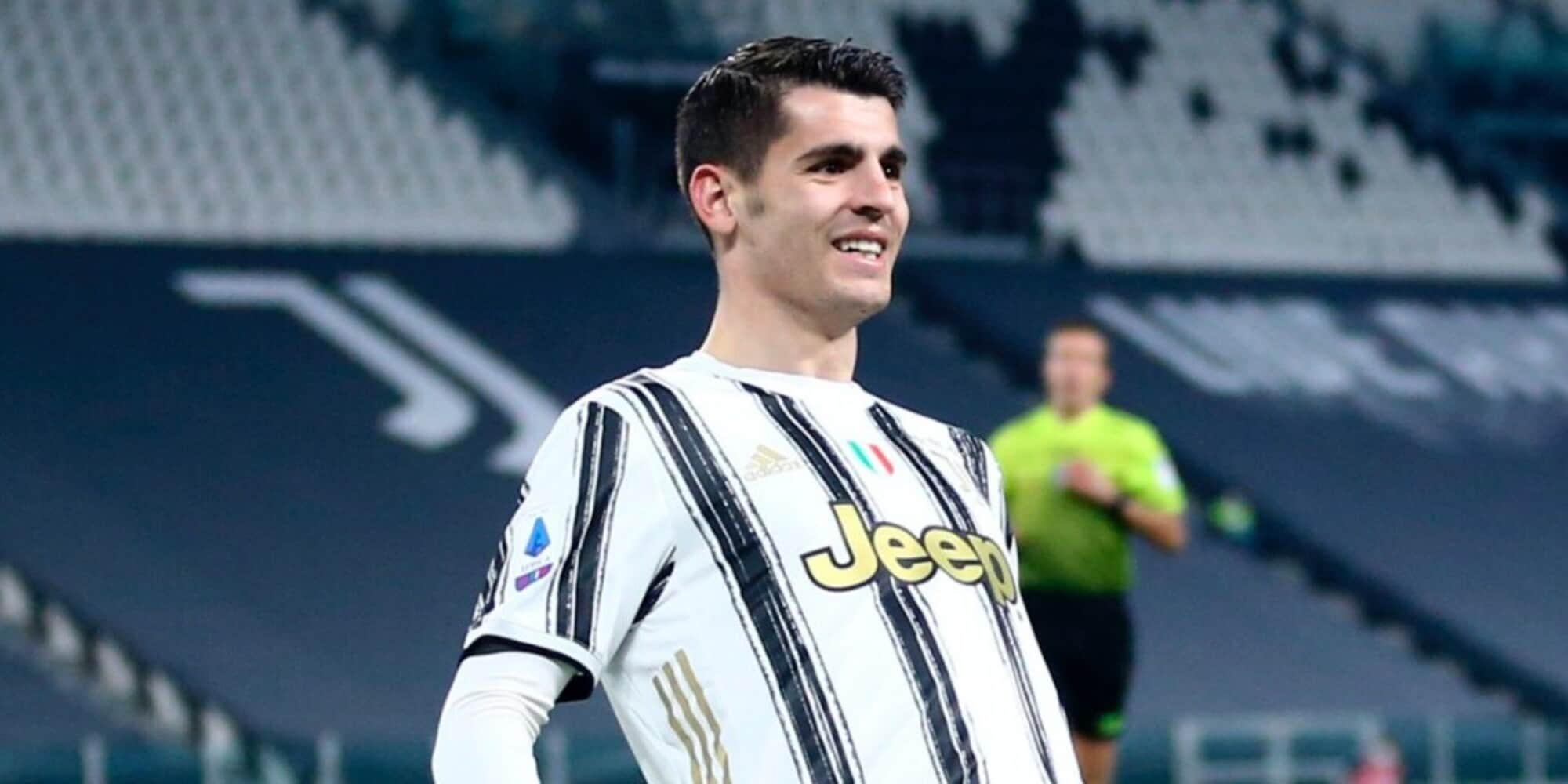Juve, Morata: ufficiale il rinnovo del prestito dall'Atletico Madrid