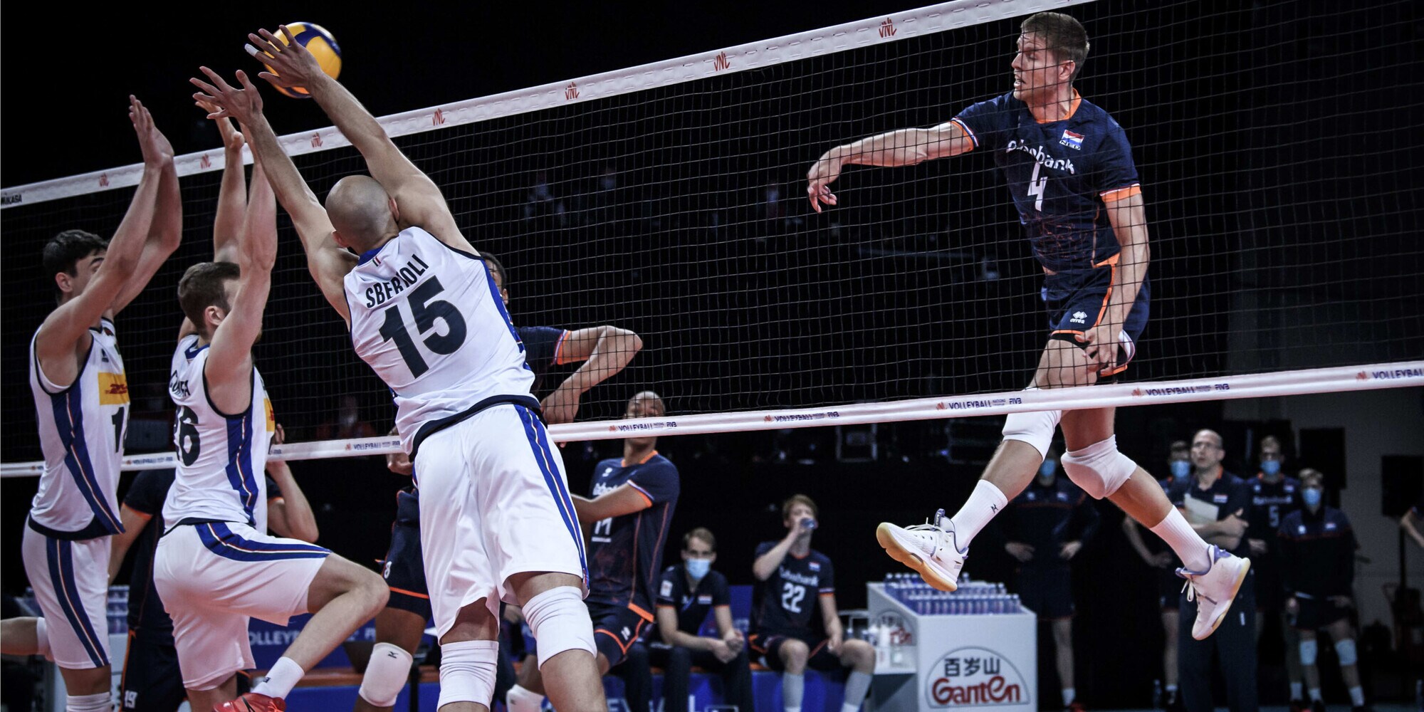 VNL: per gli azzurri tre punti contro l'Olanda