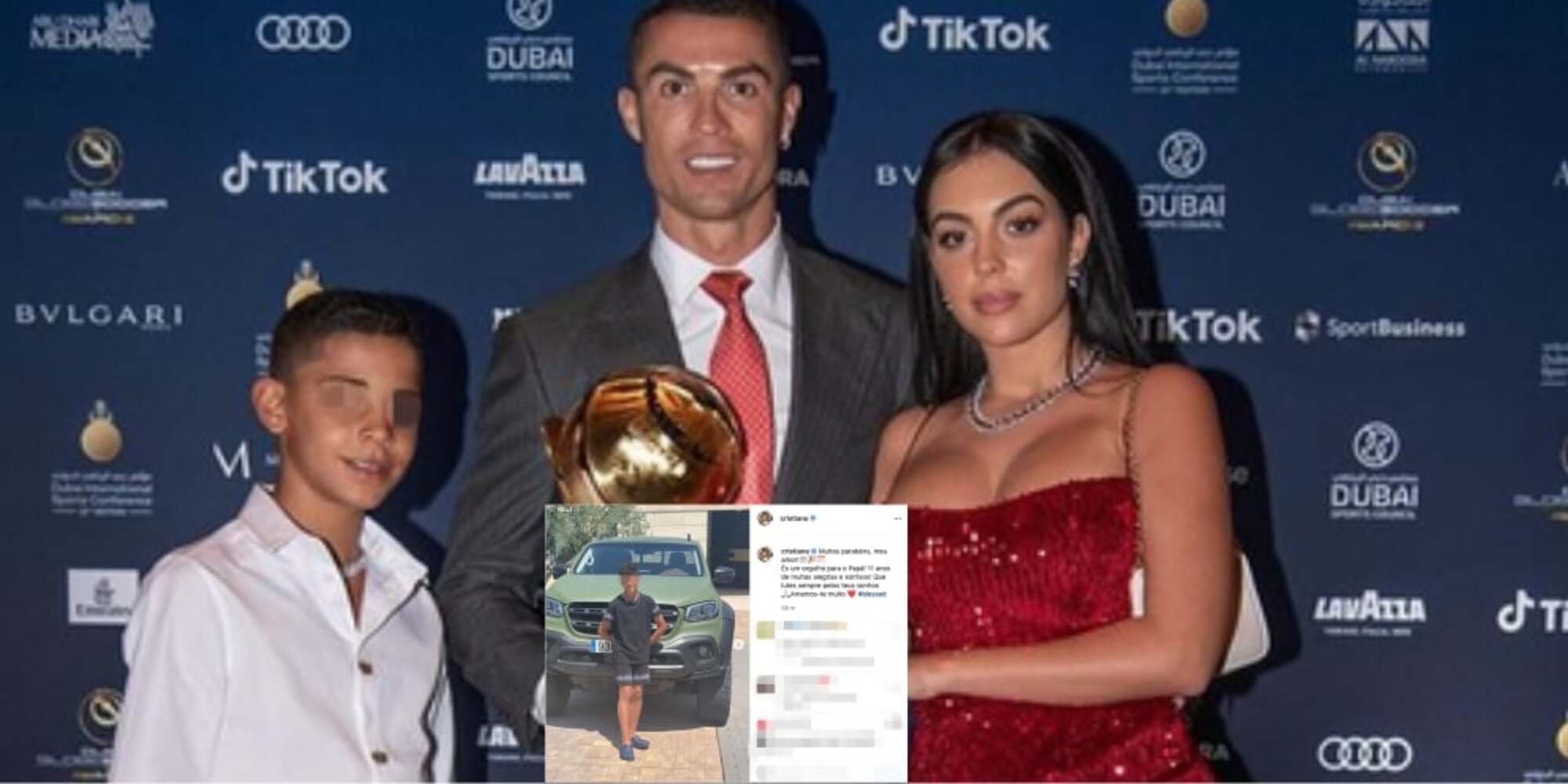 Ronaldo e la dedica per il compleanno di Cristiano Jr