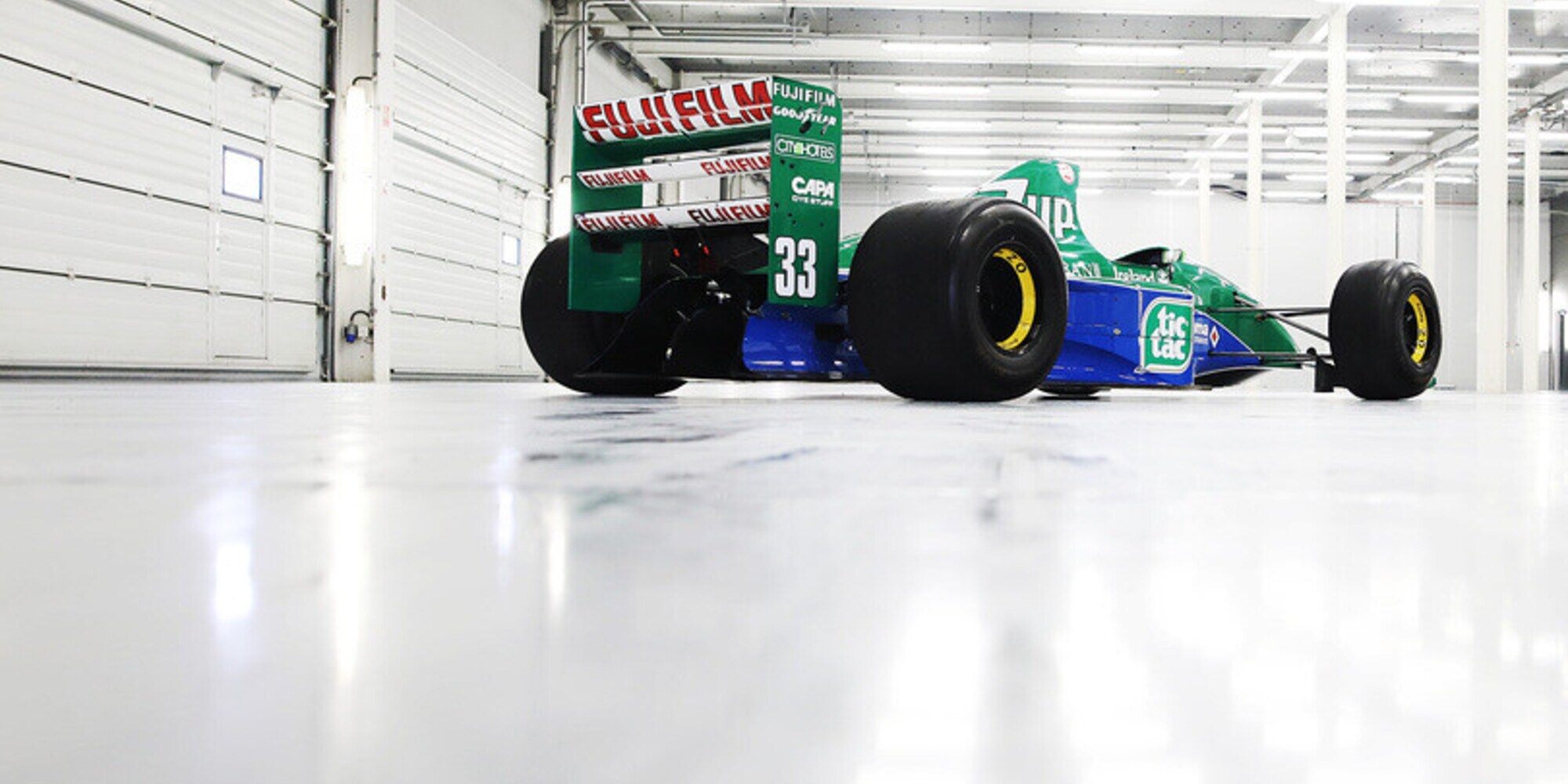 Schumacher, la Jordan 191 del debutto in F1 va all'asta