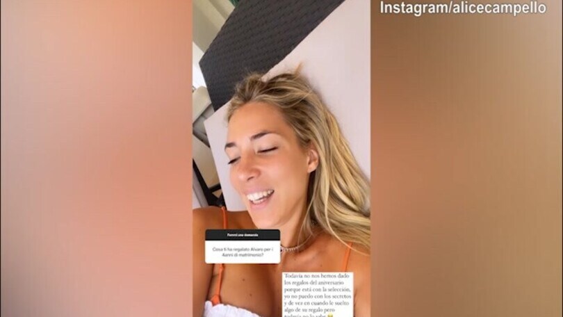 Alice Campello si confida con i fan