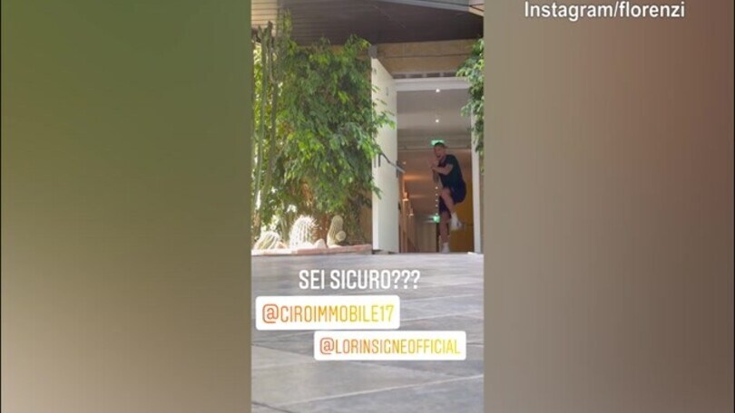 Che risate in Nazionale: continuano gli scherzi di Insigne ad Immobile