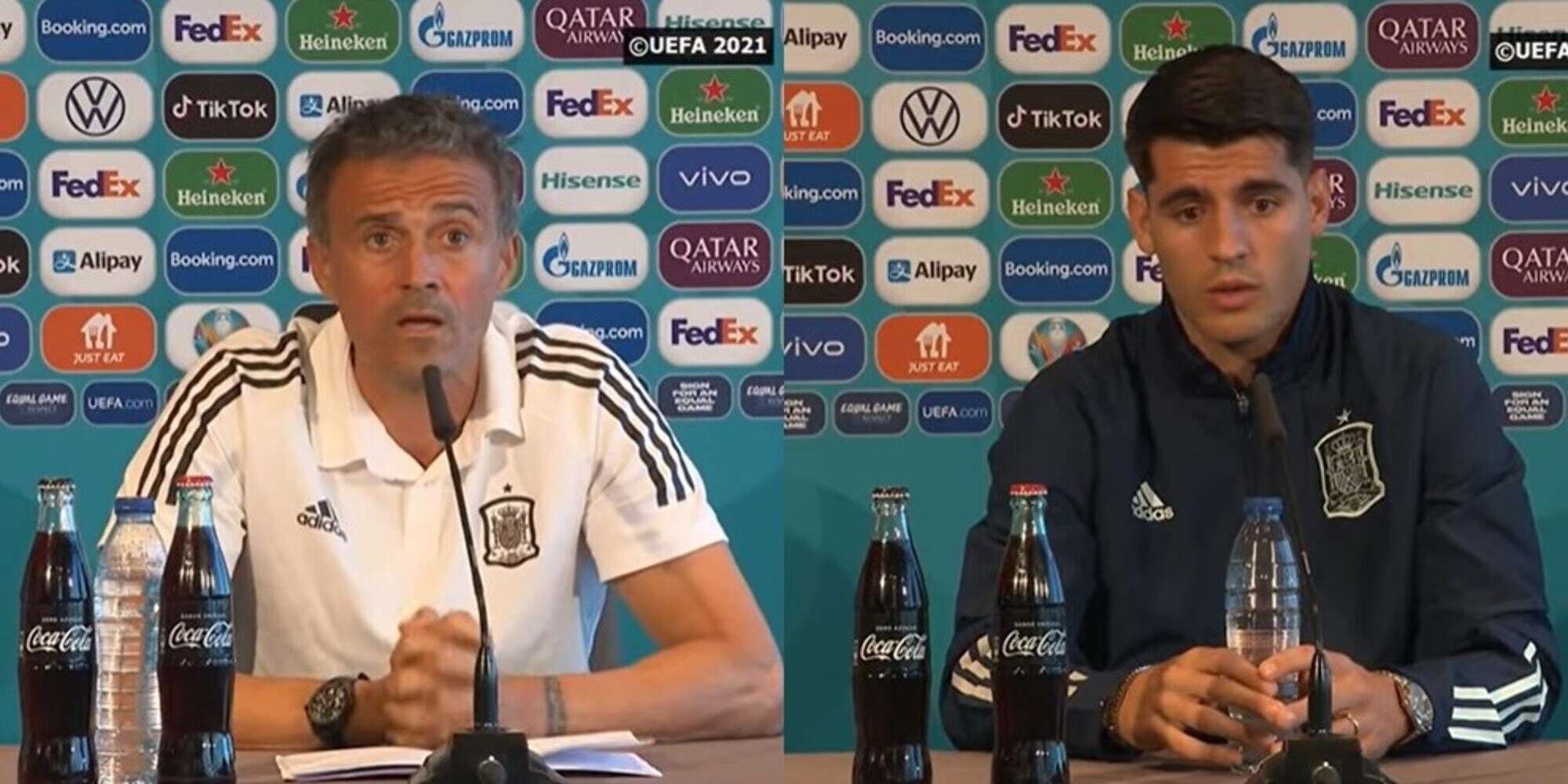 Luis Enrique difende Morata: "Segnare è responsabilità di tutti"