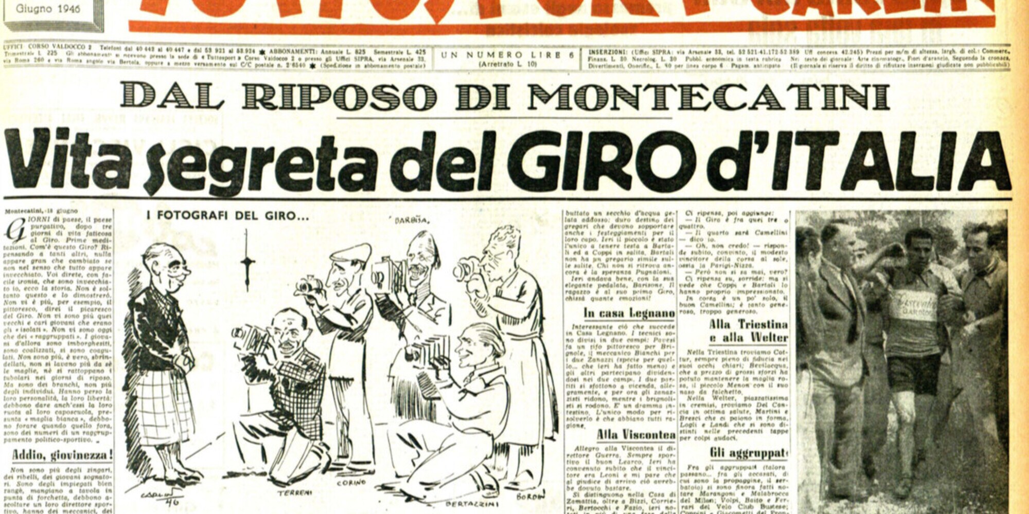 Il Giro d'Italia e la nostalgia per gli "isolati" d'un tempo