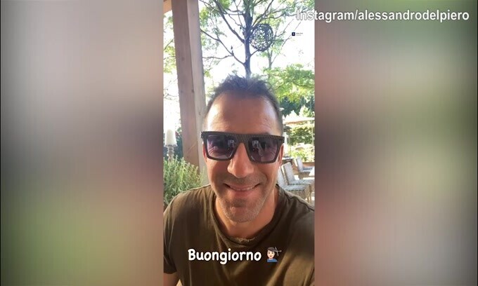 Cambio look per Del Piero