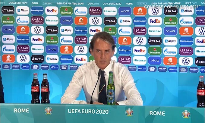 Mancini: "Complimenti? Nemmeno uno.."