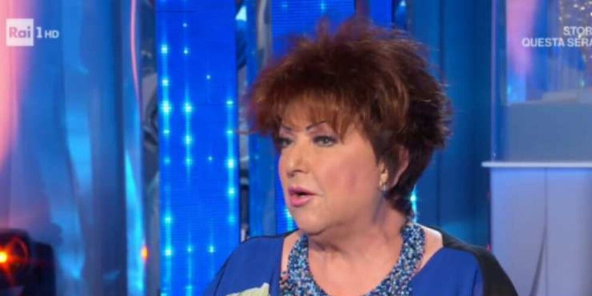 Orietta Berti a Domenica In con il bastone: ecco cosa è successo