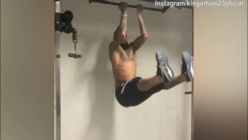 Festino proibito? Vidal non si scompone e si allena