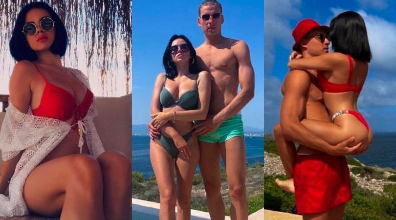 Euro 2020, Lunin escluso: si gode le vacanze con la bellissima Anastasia