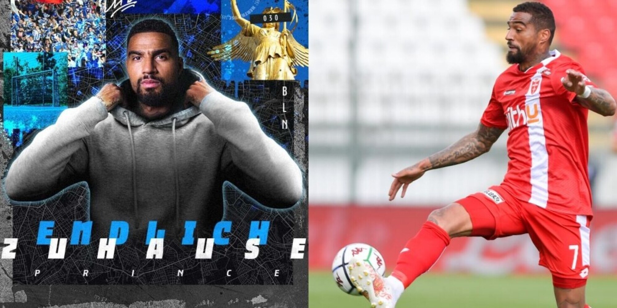 Hertha Berlino, colpo Kevin-Prince Boateng: torna dopo 14 anni