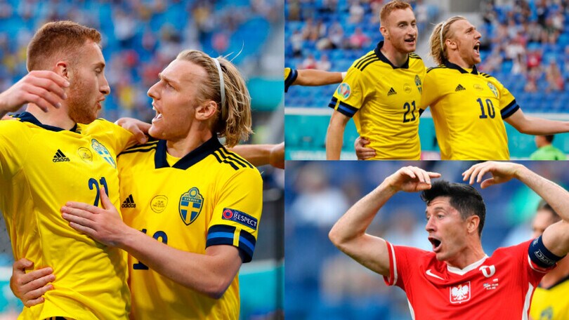 Kulusevski ispira, Forsberg fa doppietta. Svezia agli ottavi