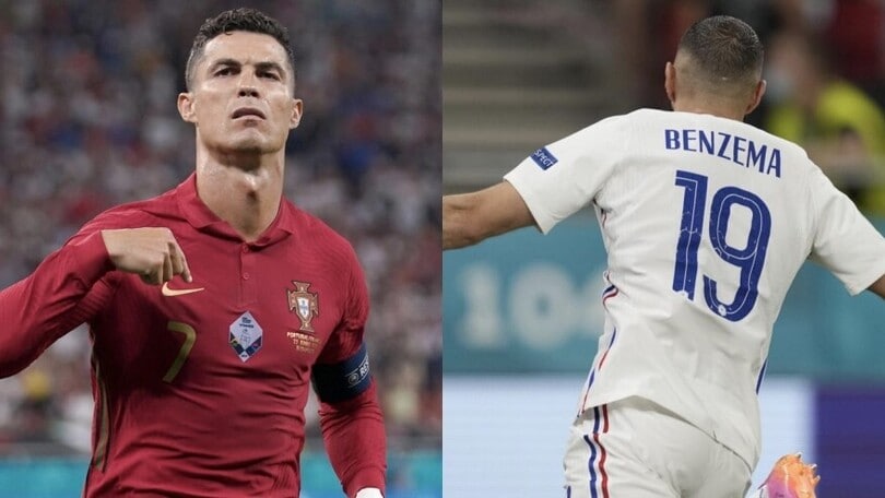 Ronaldo da record, Benzema show: Portogallo e Francia agli ottavi