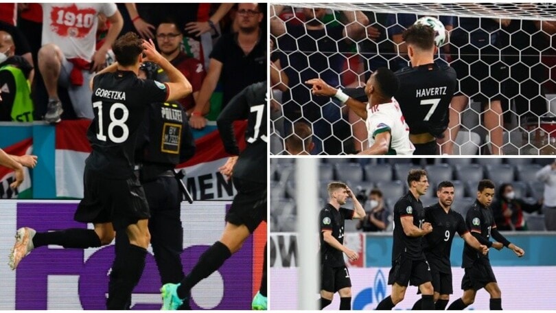 Goretzka nel finale salva la Germania. Ungheria eliminata