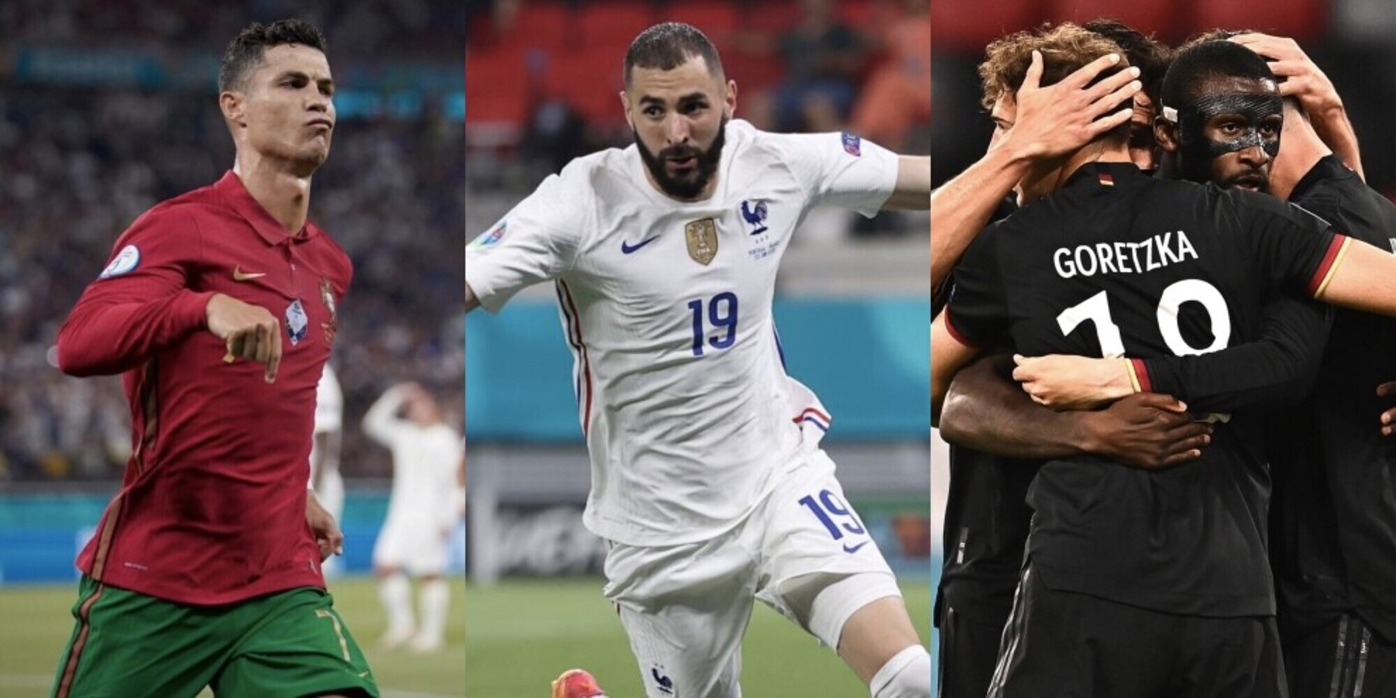 Ronaldo-Benzema, doppietta e ottavi. La Germania soffre, ma passa