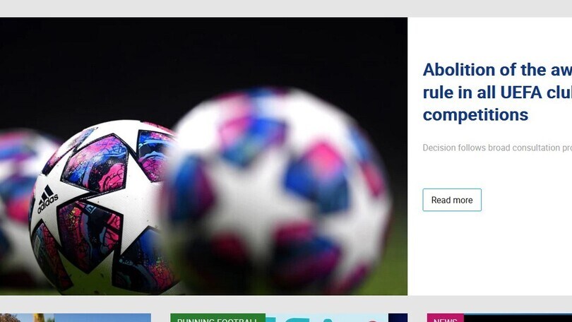 Uefa abolisce regola dei gol in trasferta per tutte le competizioni