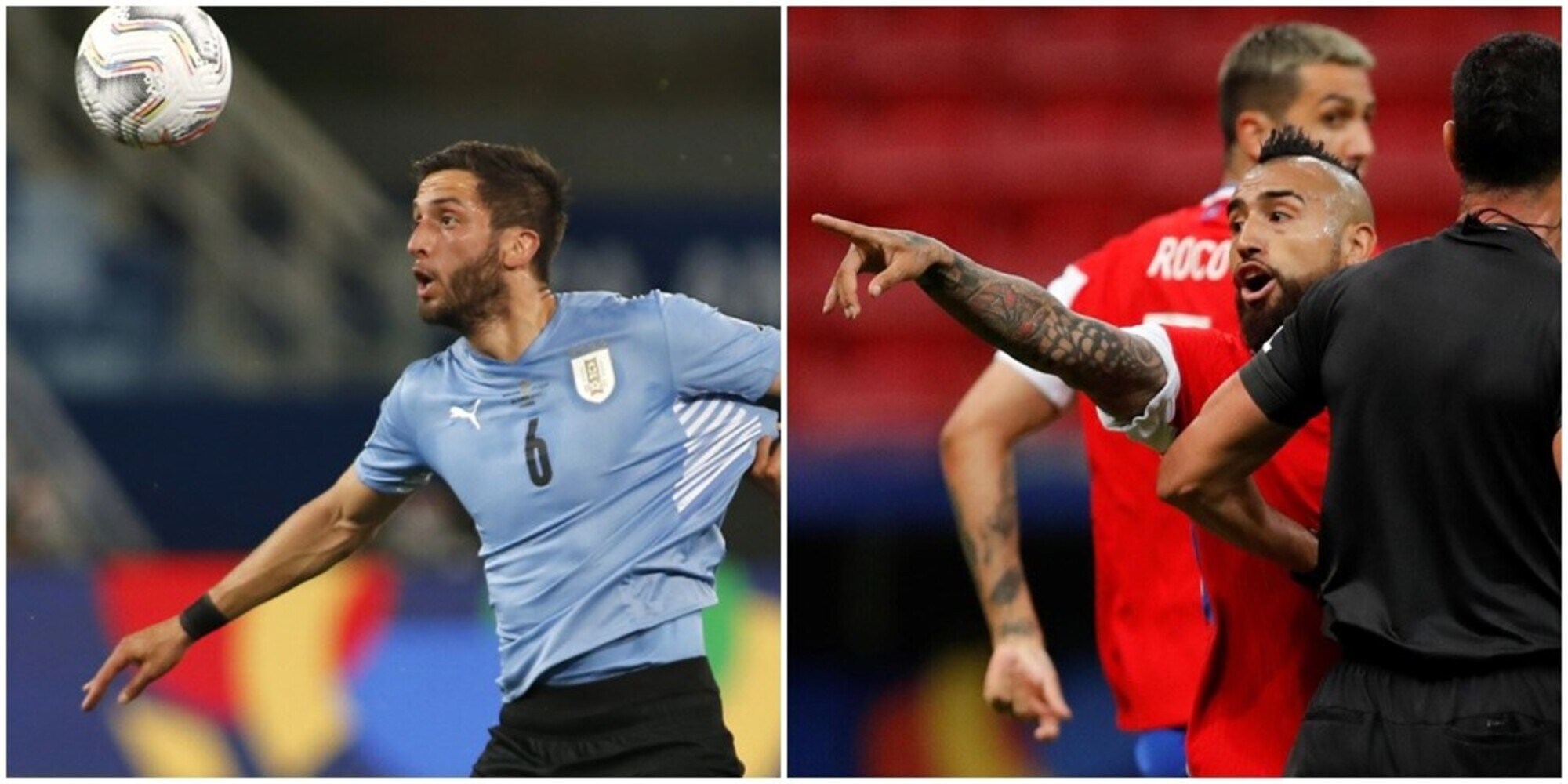 Coppa America: vince l'Uruguay di Bentancur, ko il Cile di Vidal