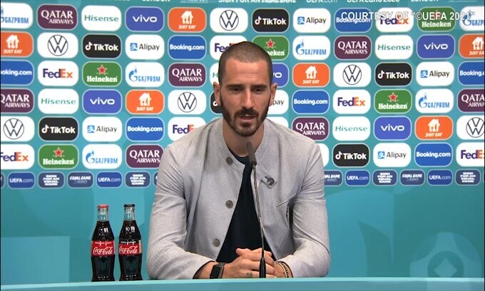 Bonucci: "L'Italia non si sente superiore"
