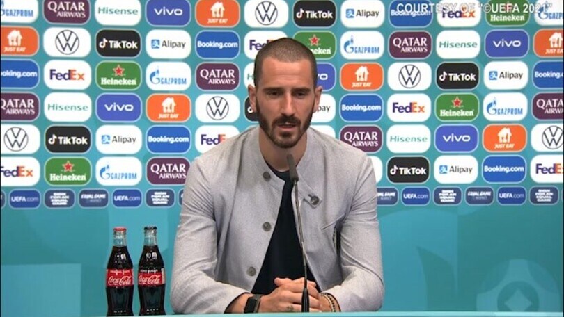 Bonucci: "L'Italia non si sente superiore"