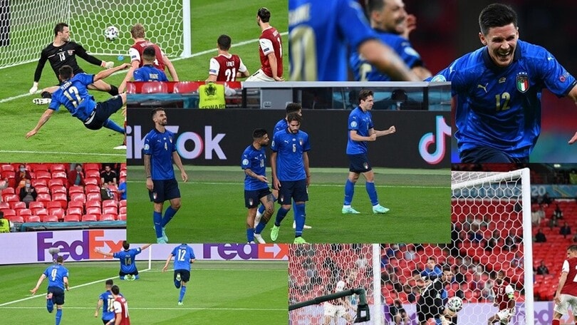 Chiesa e Pessina trasformano l'Italia: Mancini ai quarti di Euro2020