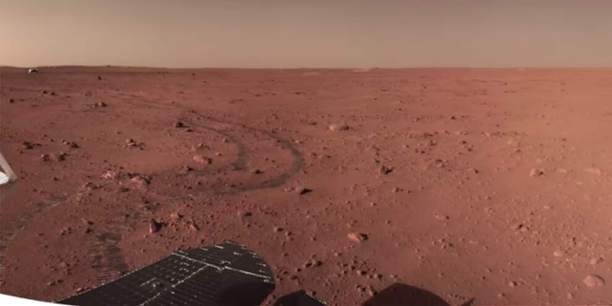 Marte, la Cina pubblica i primi video del rover cinese Zhurong