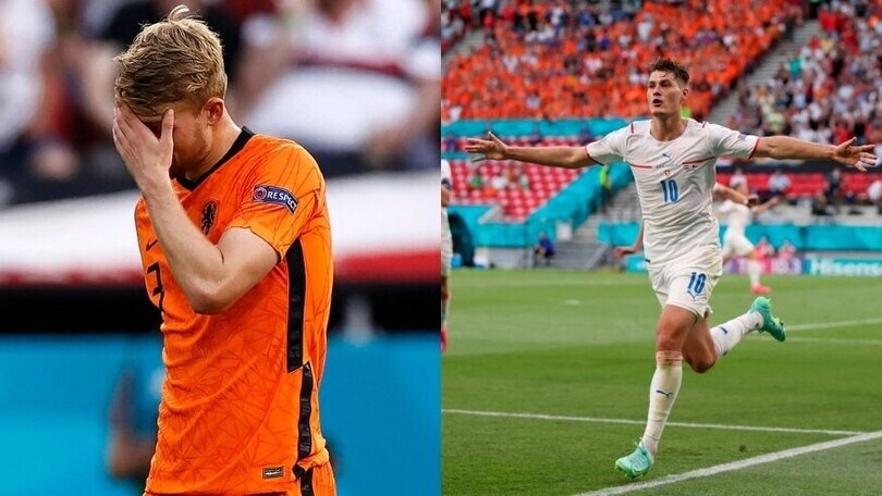 De Ligt: che pasticcio! Olanda in dieci eliminata dalla Repubblica Ceca