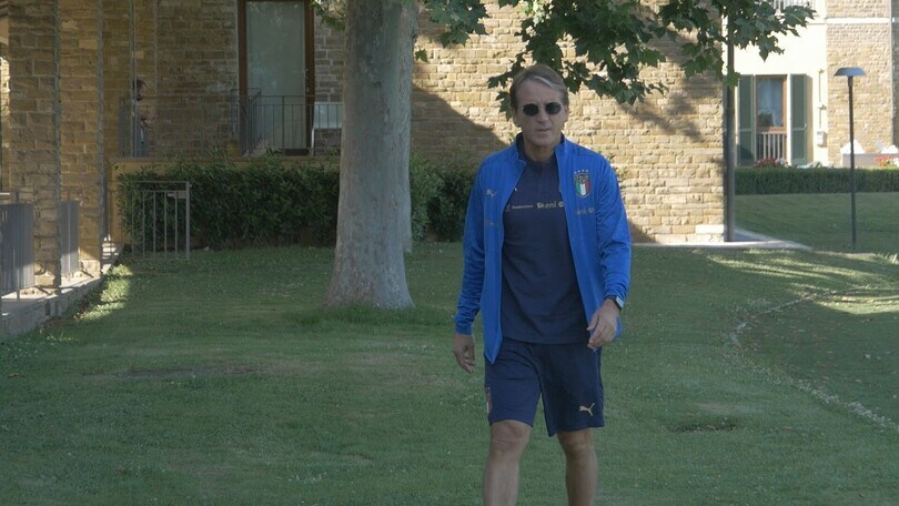 Il ritorno degli azzurri a Coverciano