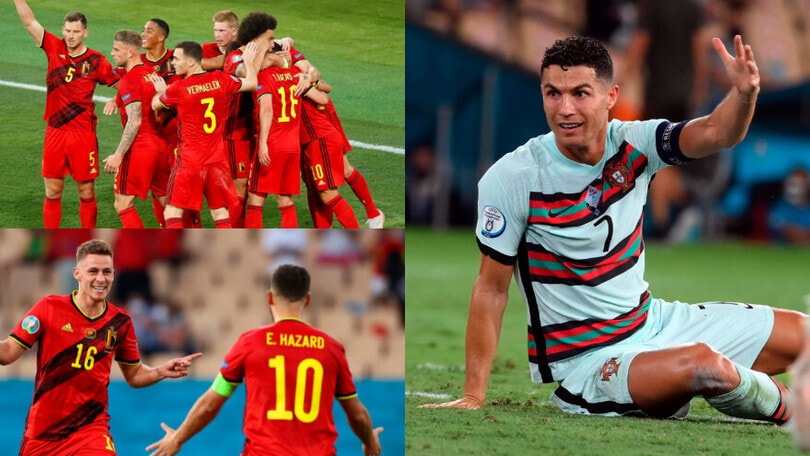 Il lampo di Hazard condanna Ronaldo. Contro l'Italia c'è il Belgio