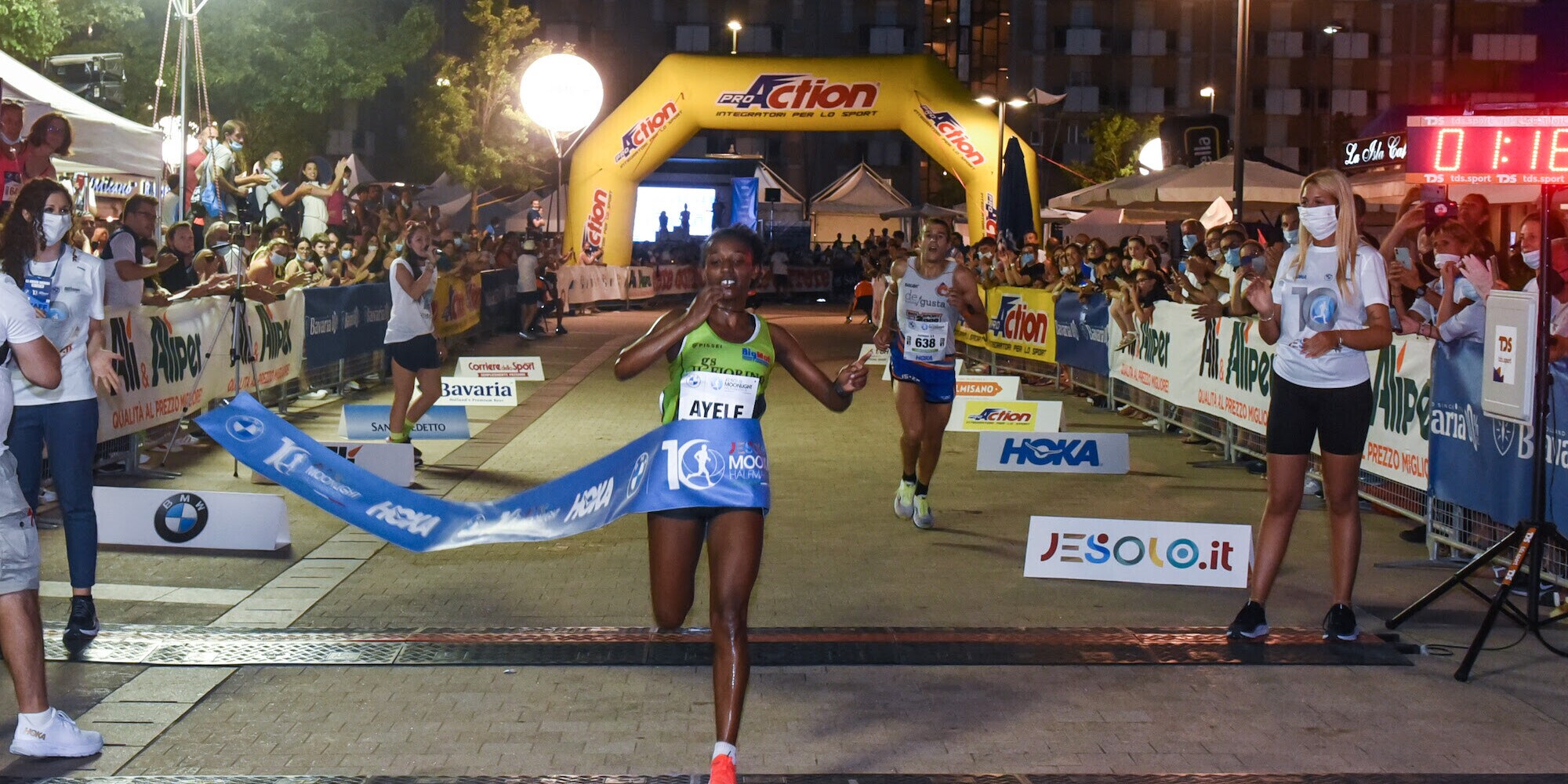 All'Etiopia il podio della 10^ Jesolo BMW Moonlight Half Marathon