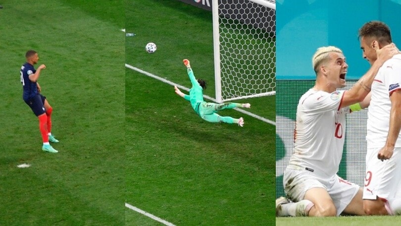 Mbappé, errore ai rigori e Francia fuori da Euro 2020!