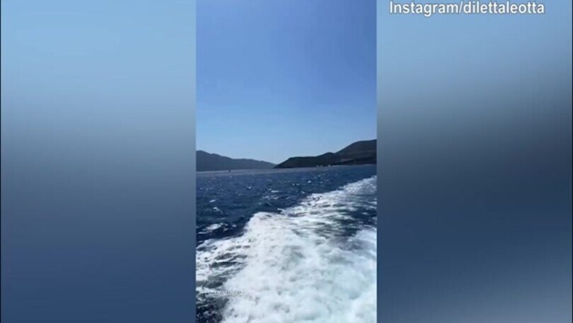 Diletta Leotta, tuffo pazzesco!