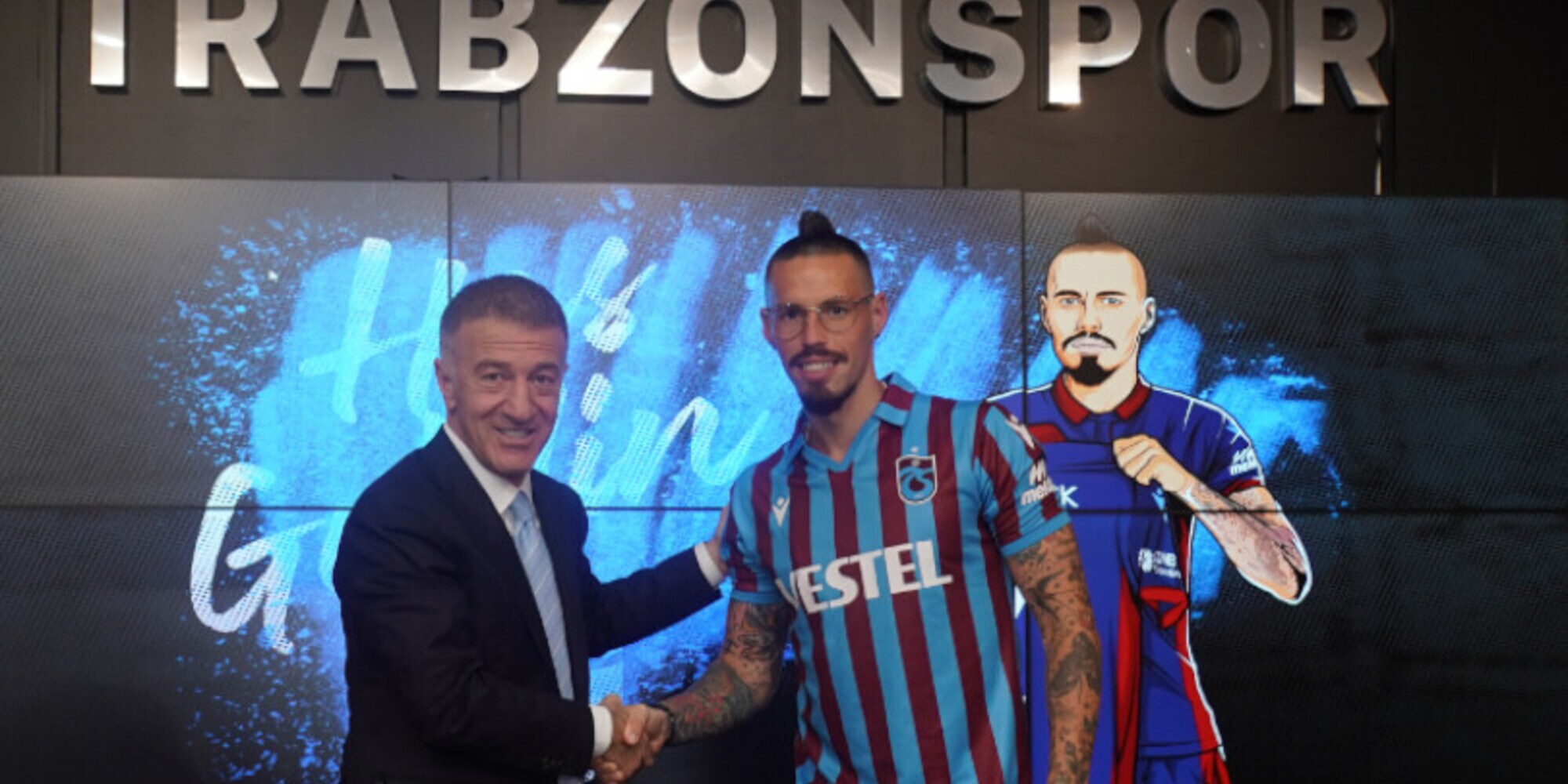 Trabzonspor, Hamsik si presenta: "Scelta giusta per me"