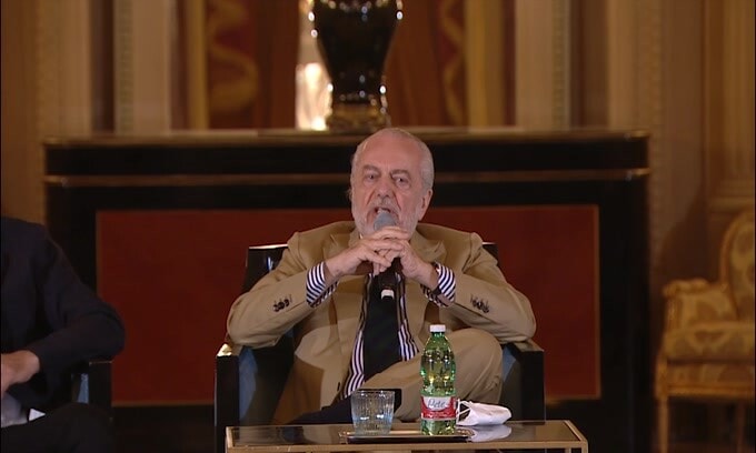 De Laurentiis: "Perchè Draghi trascura il primo sport italiano?"