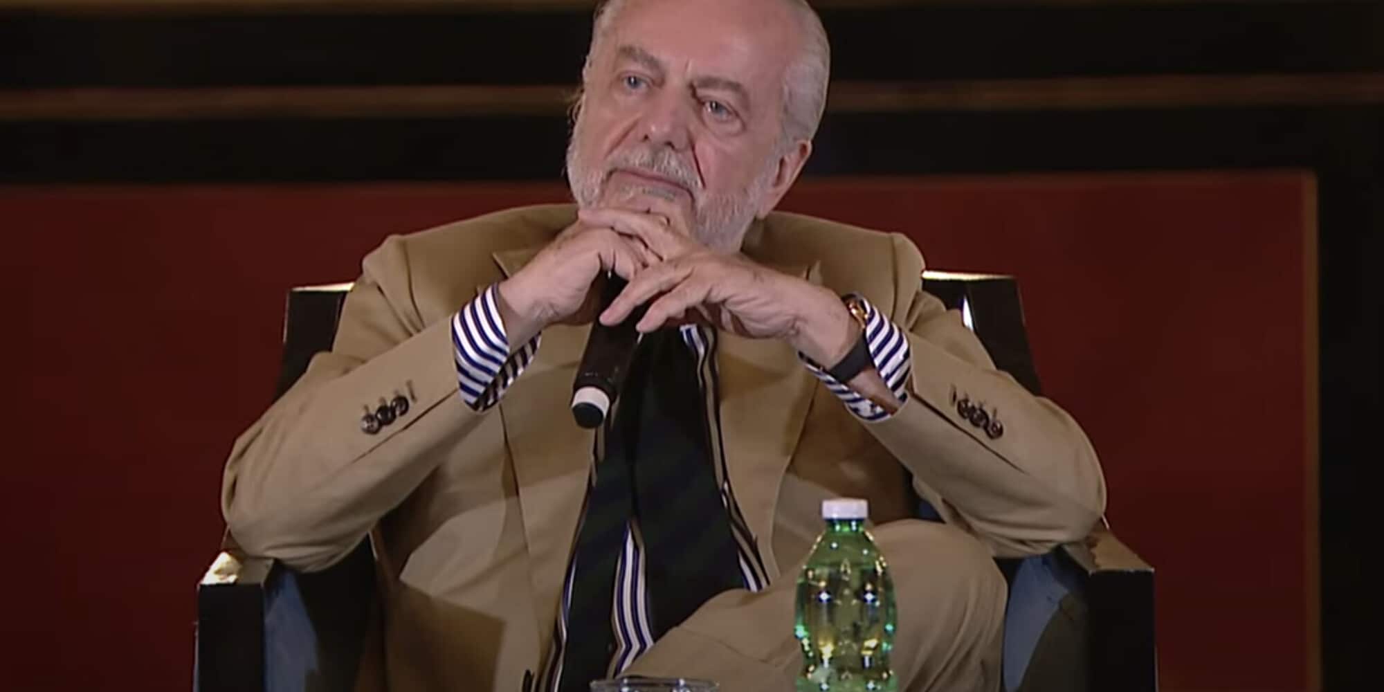De Laurentiis: "Contro la Superlega, Mondiale 2022 supercazzata"