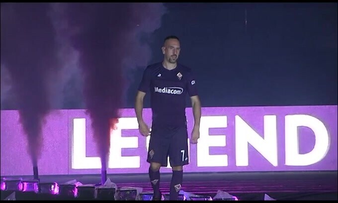 Ribery e la Fiorentina si separano