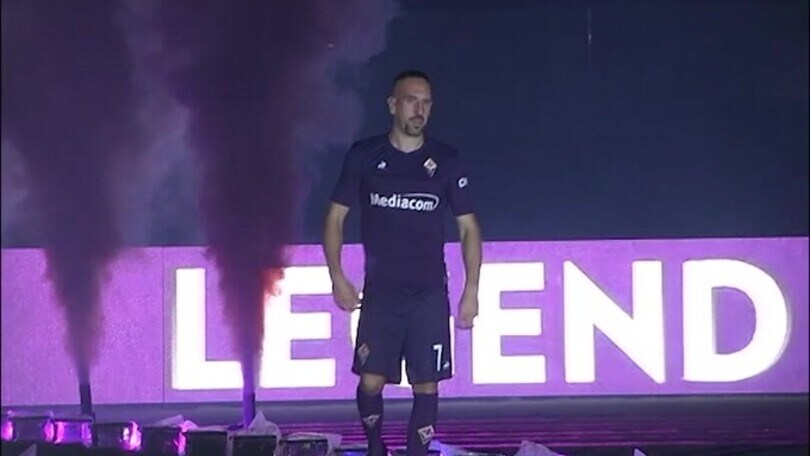 Ribery e la Fiorentina si separano