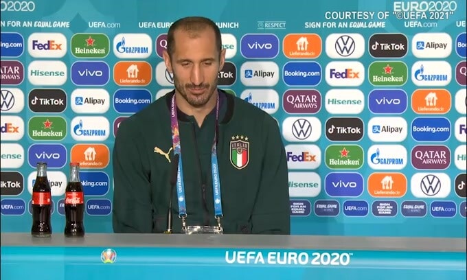 Chiellini: "Tutti saranno pronti per Lukaku"