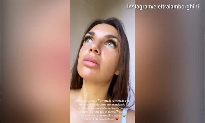 Elettra Lamborghini rivela: "Ho avuto un mancamento"
