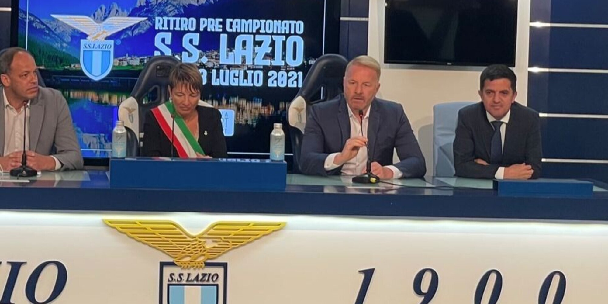 Lazio, Tare: "Speriamo sia un anno di gioie"