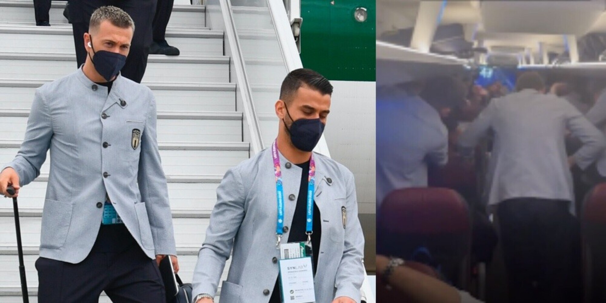 Euro2020, Bernardeschi lancia il coro per Spinazzola