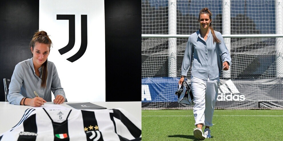 Juve Women, Martina Lenzini torna a casa dopo 3 anni