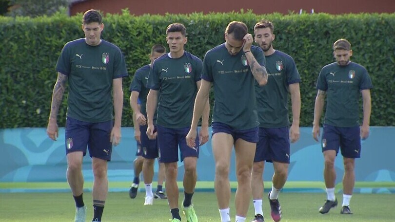 La ripresa degli Azzurri a Coverciano