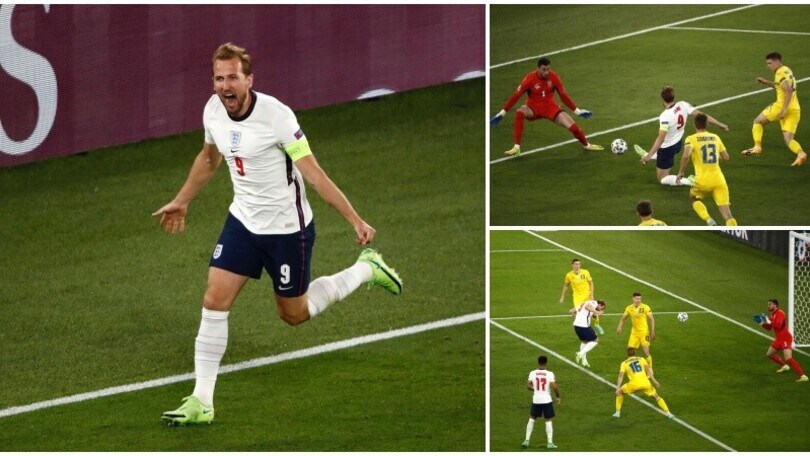 L'Inghilterra vola in semifinale con Kane: Ucraina battuta 4-0