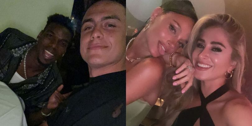 Dybala e Pogba, cena a Miami con Oriana e Zulay