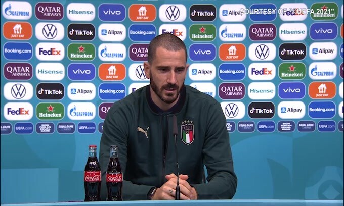 Bonucci: "Colpito da quello che ha subito Morata"
