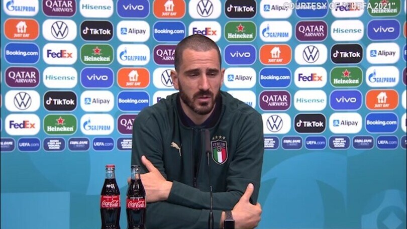 Bonucci: "Eventuale passaggio in finale da dedicare a Spinazzola"