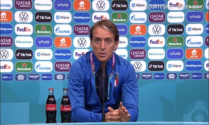 Mancini: "Non è giusto che non ci siano tifosi italiani e spagnoli"