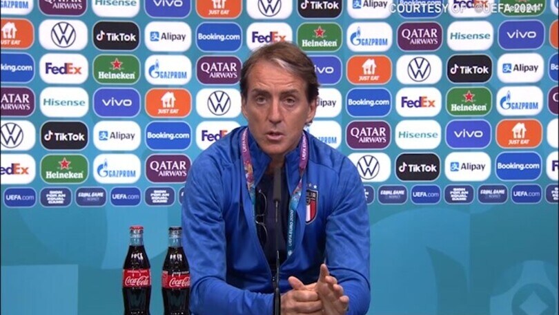 Mancini: "Non è giusto che non ci siano tifosi italiani e spagnoli"